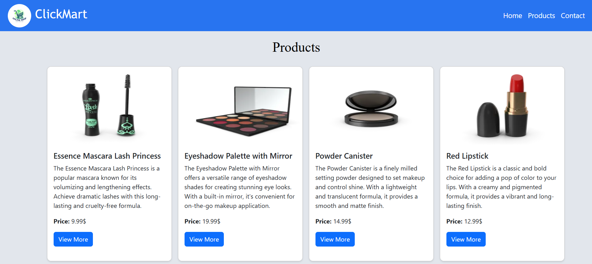 ClickMart Online Store screenshot 2 by Anwarsha N S